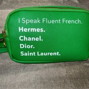 LA| TC Los Angeles Trading Company Kelly Green Belt Fanny bag